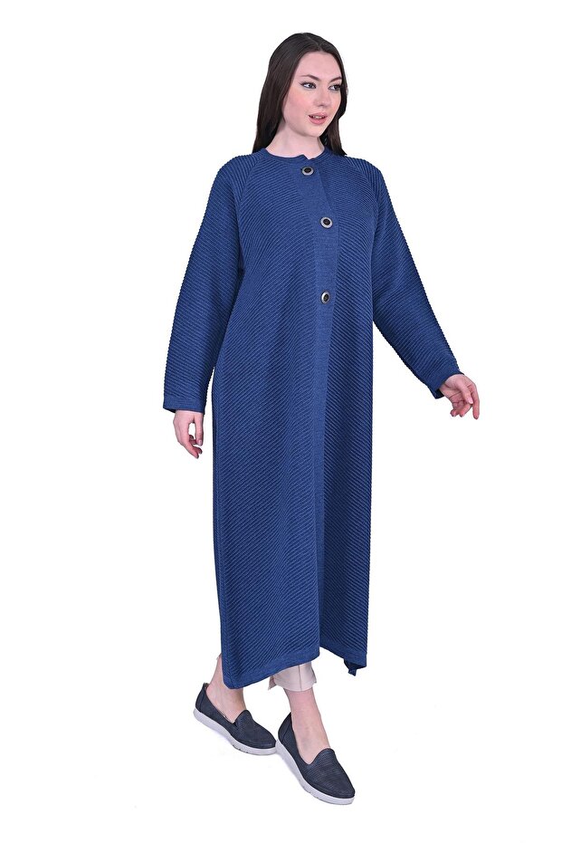 V Triko kap İNDİGO - 2