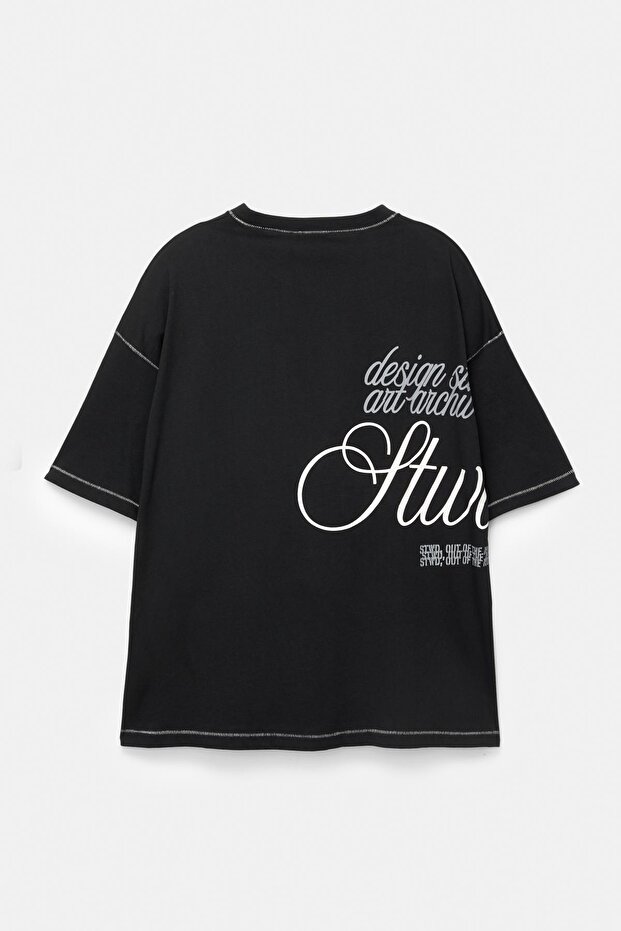 STWD Studio Dikişli Tişört - 8