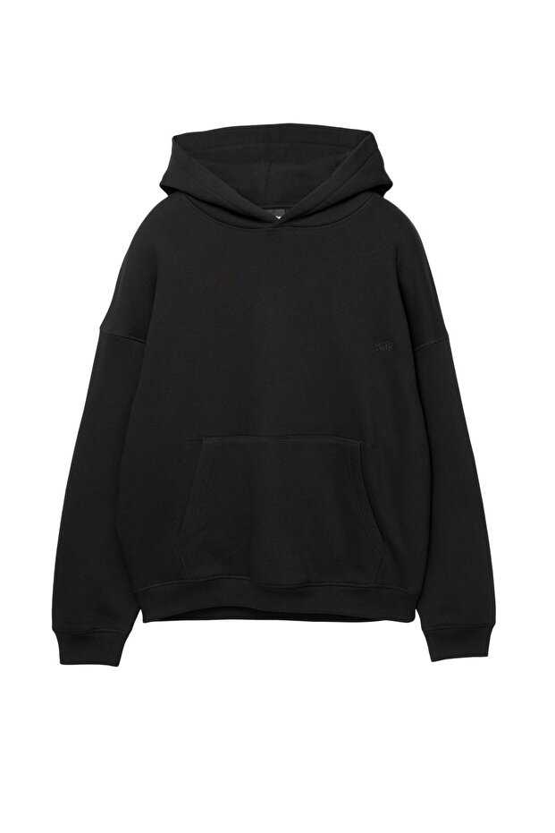 STWD İşlemeli kapüşonlu sweatshirt - 4