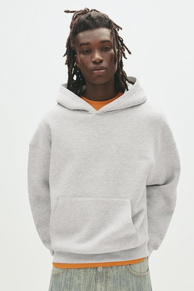 STWD İşlemeli kapüşonlu sweatshirt - 2