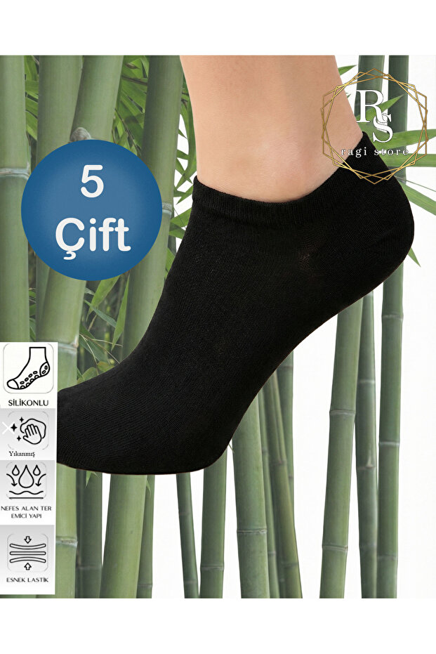 5-пакет дамски чорапи Zero Ankle - 4