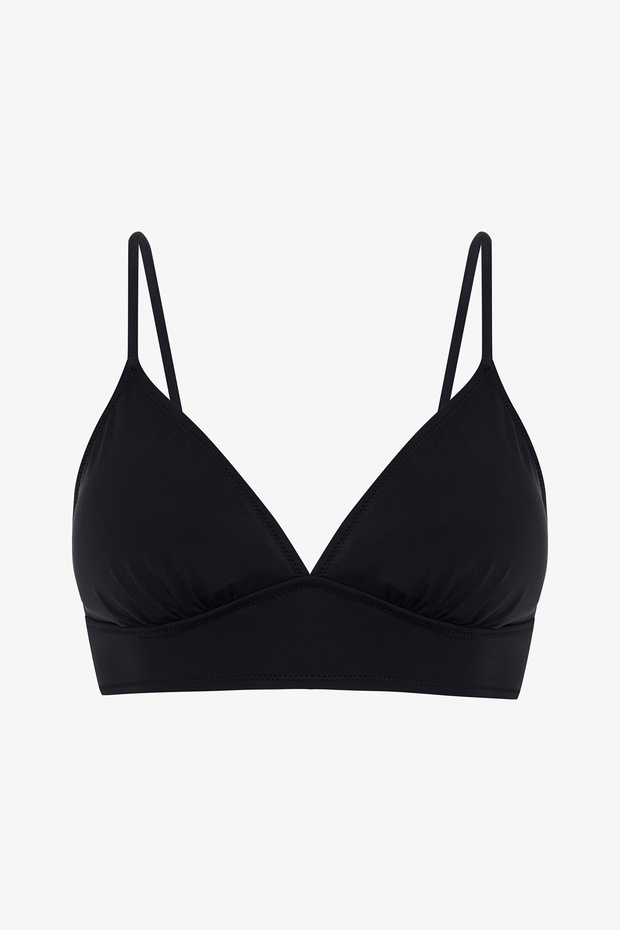 Siyah Bralet Bikini Üstü - 6