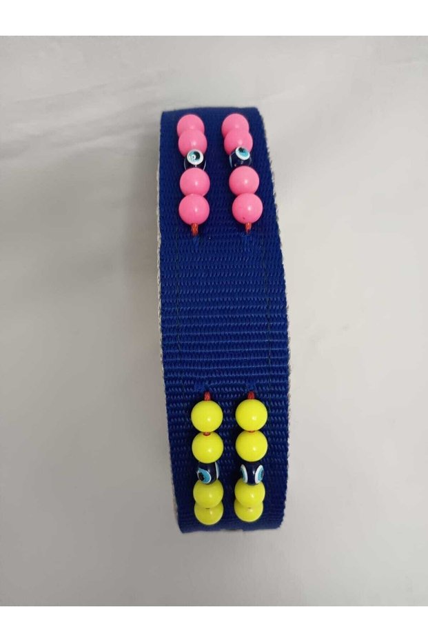 Beaded Fancy Hand Embroidered Dog Collar 70x4 Cm