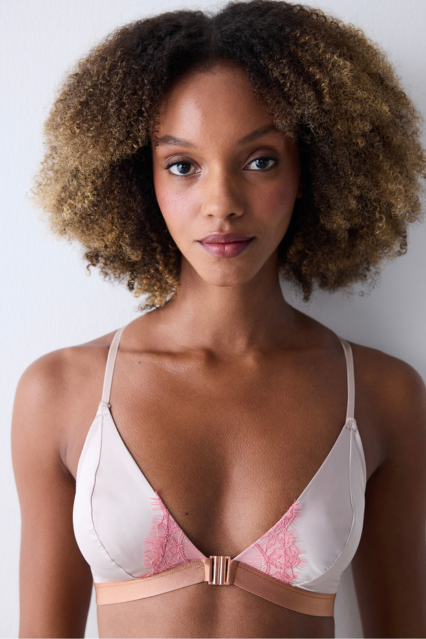 Front Opening Triangle Bra - 3