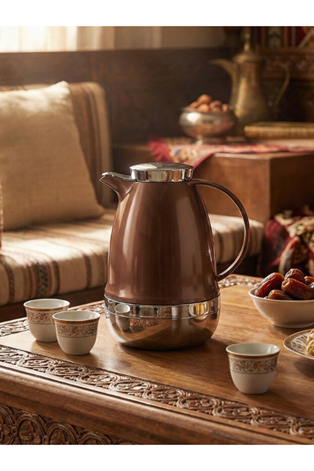 ترمس تايون 700 مل – بلاستيك مع داخل زجاجي بارتفاع: 23 سم