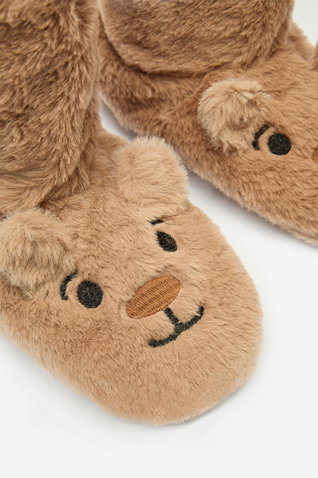 Happy Bear Bej Ev Botu - 3