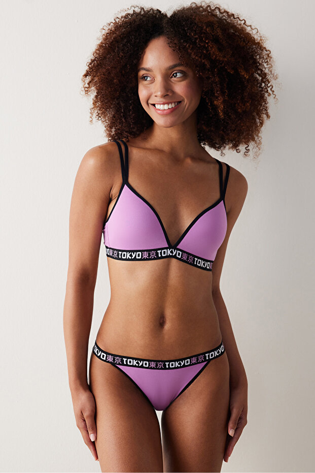 Flex Dark Pink Bra - 1