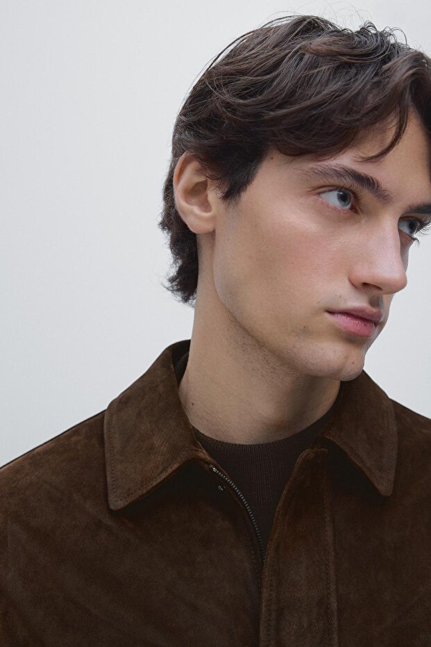 Süet deri ceket - 2