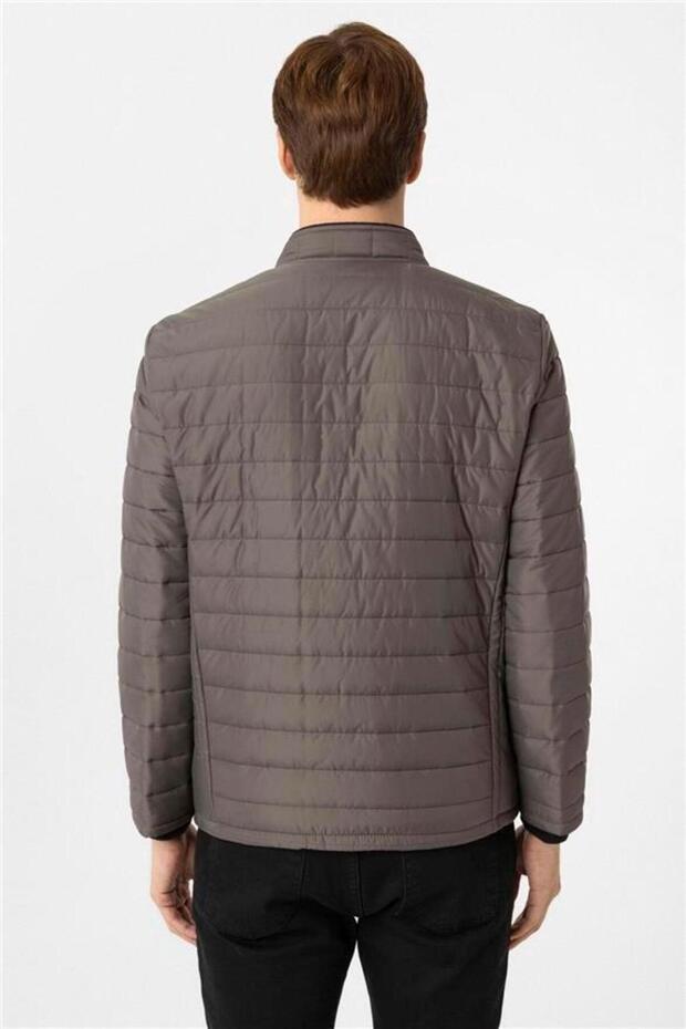 Haki Slim Kapitone Mont - 8