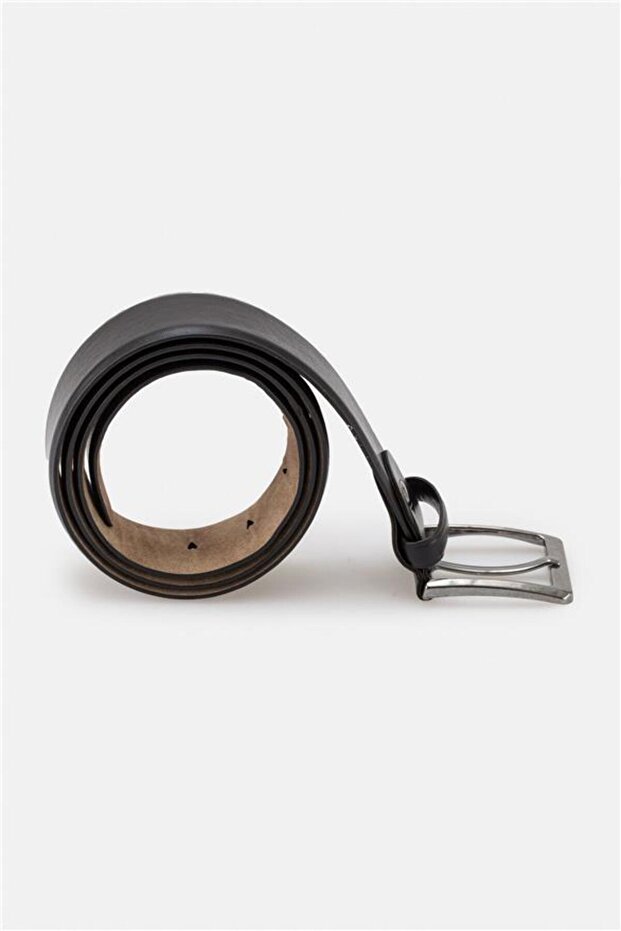 Siyah Klasik Kemer - 2