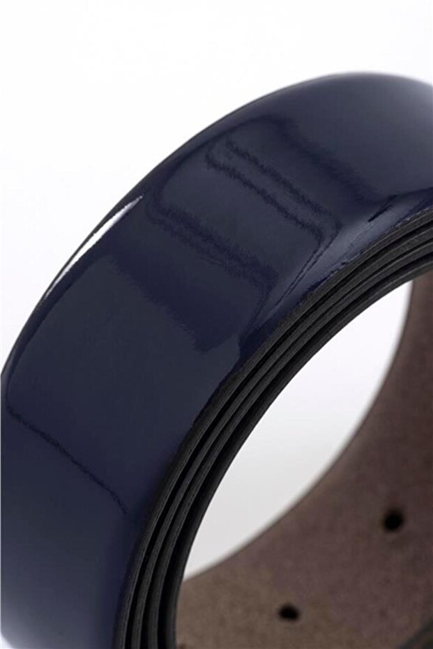 Lacivert Klasik Kemer - 4