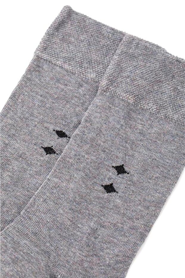 Gri Düz Çorap - 3