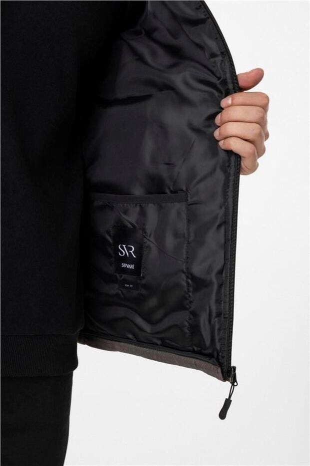 Haki Slim Kapitone Mont - 7