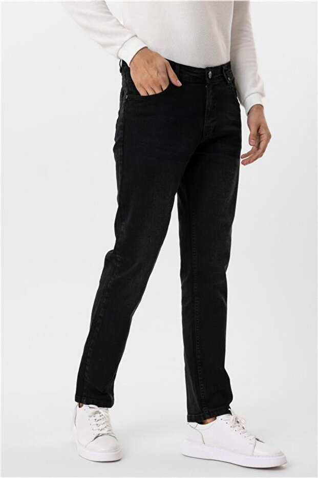 Regular Kalıp Denim Pantolon - 2
