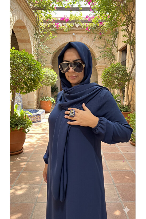 Inci Model Shawl and Umrah Dress with Zikirmatik Gift