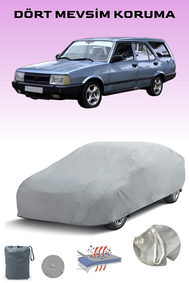 قماش سيارة توفاس إيجل باللون الرمادي - 1