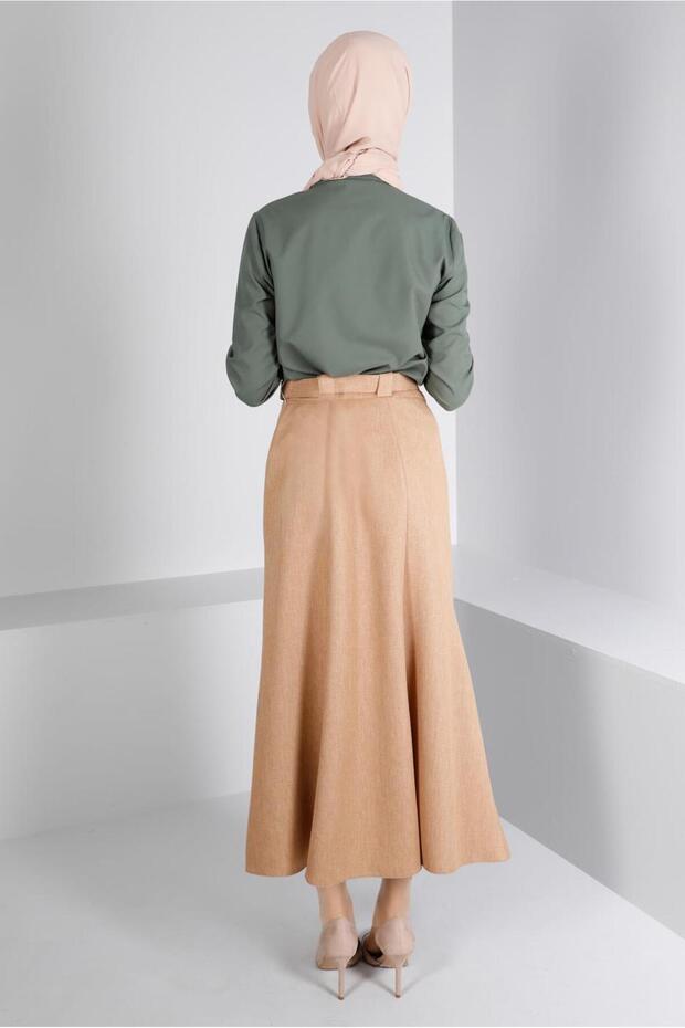 بلوزة بأزرار مخفية 43373 - 4