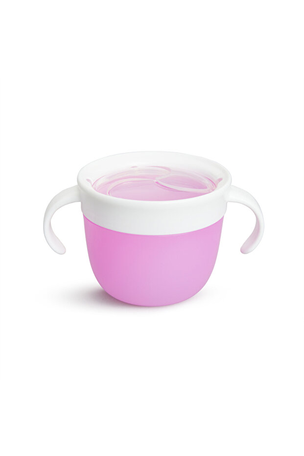 Munchknin Anti-Spill Snack Container,, 266ml, 12 months, Purple, 1 Piece