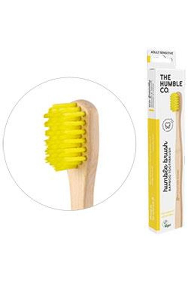 Sensitive Adult Toothbrush Yellow