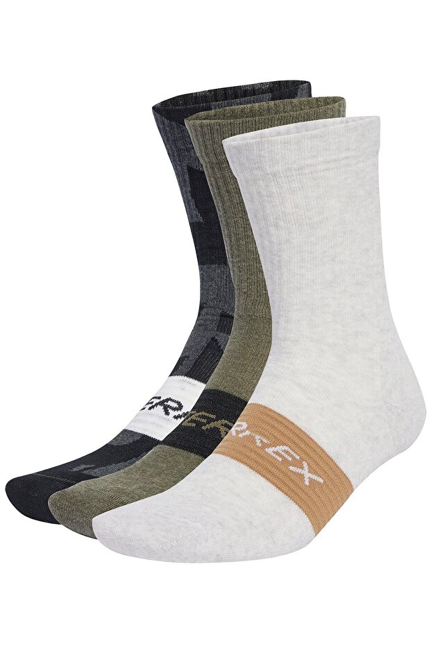 Terrex Mt Sck 3Pp Çorap (3 Çift) Siyah - 1