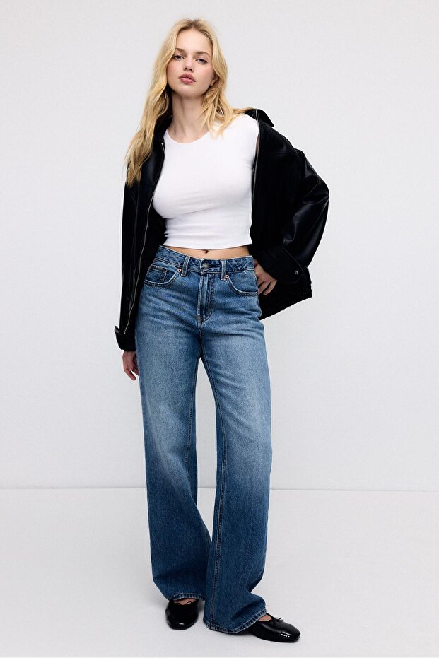 Basic crop fit t-shirt - 2