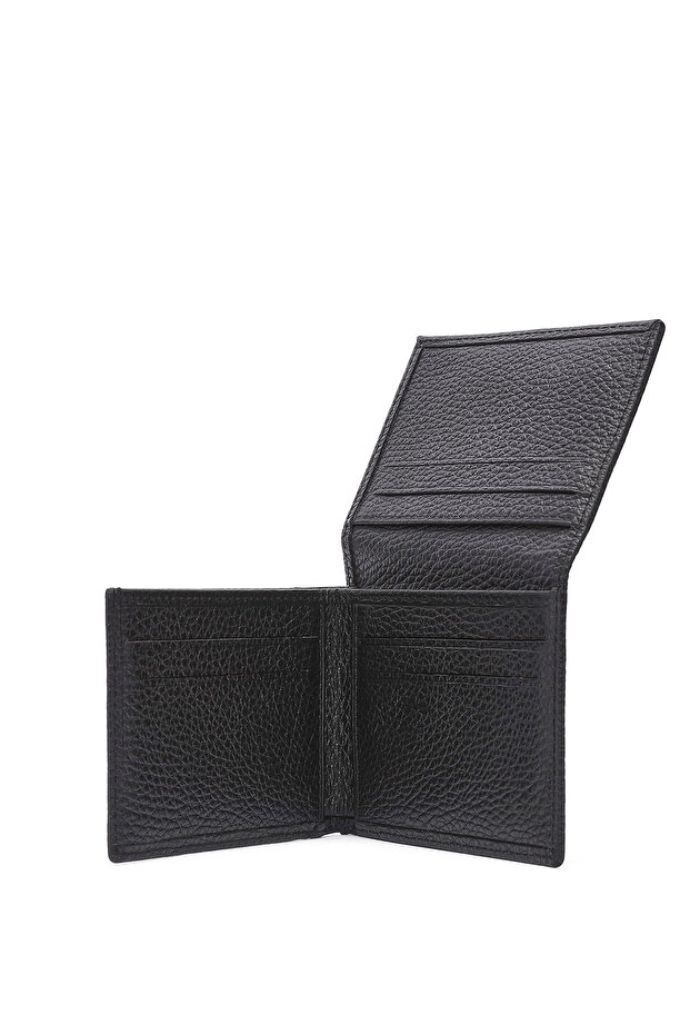 Erkek Siyah Deri Cüzdan 000A2D3063FT - 5