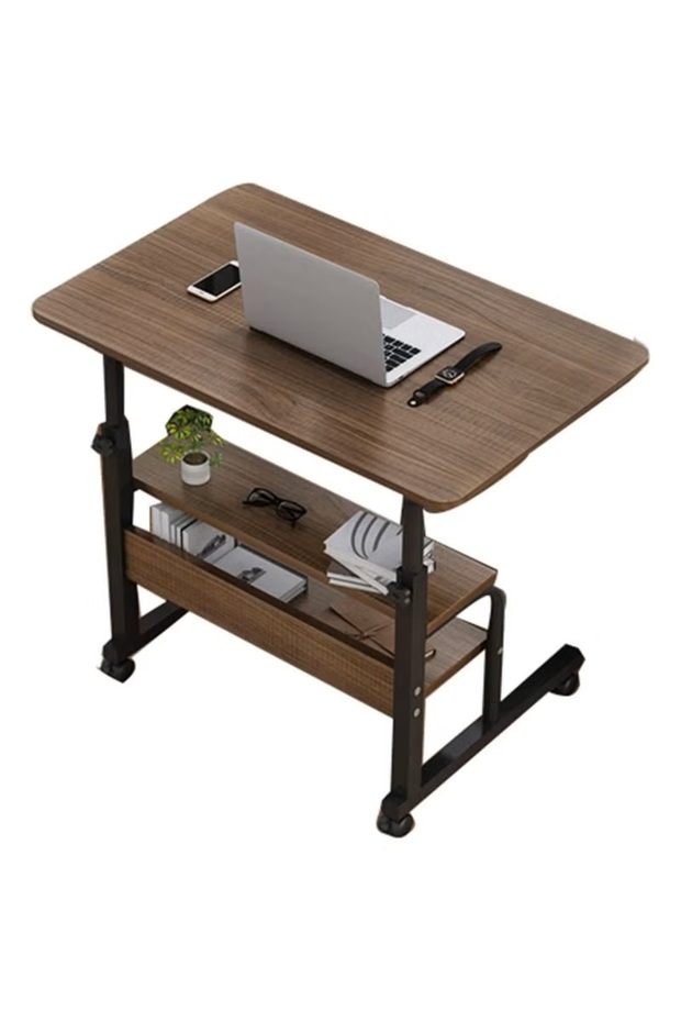Adjustable Height Laptop Desk Rolling Adjustable Laptop Cart