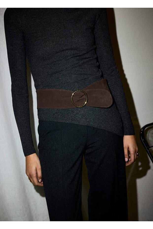 Süet kuşak kemer - 2