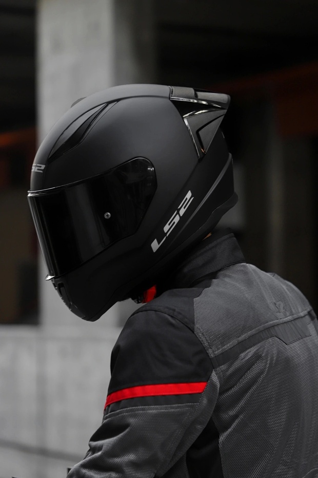 RAPID 2 RACE MAT SİYAH KASK - 4