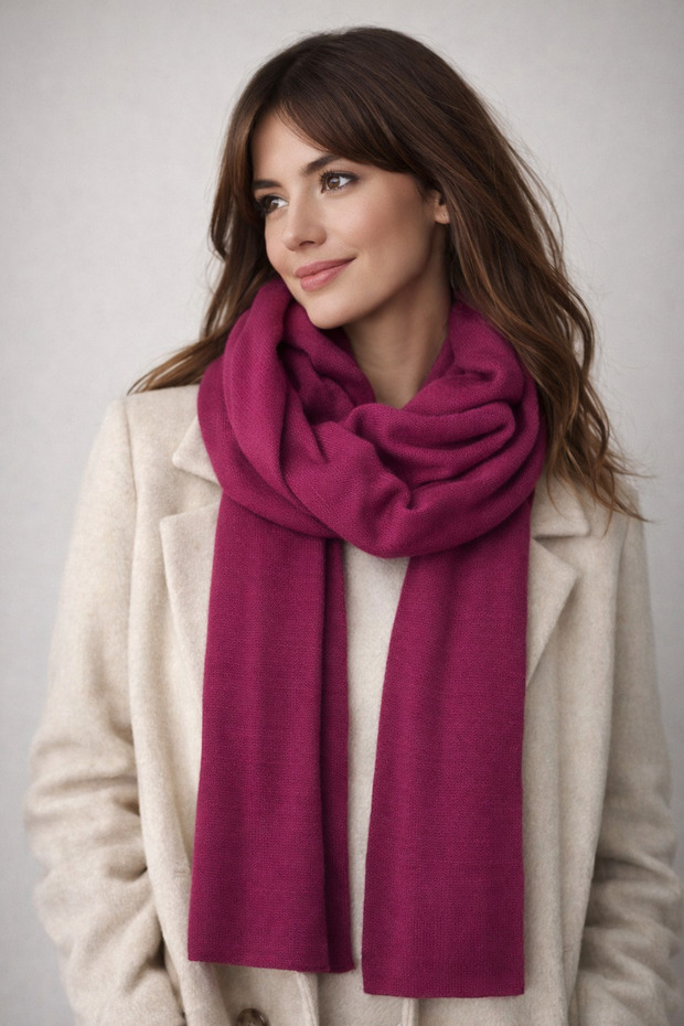 Tek Renk Klasik Atkı - 2