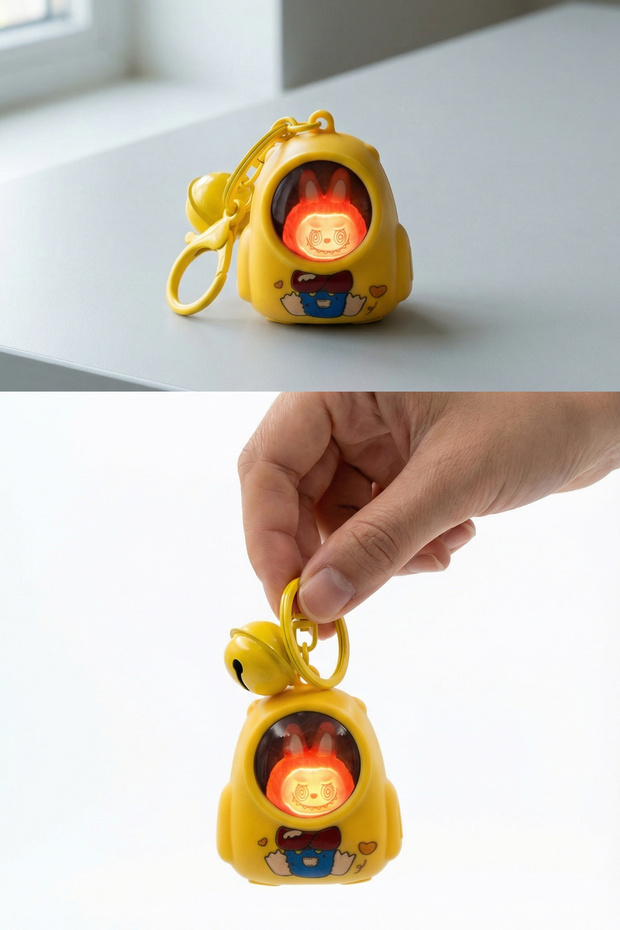 Anahtarlık Labubu sesli ve ışıklı - 2