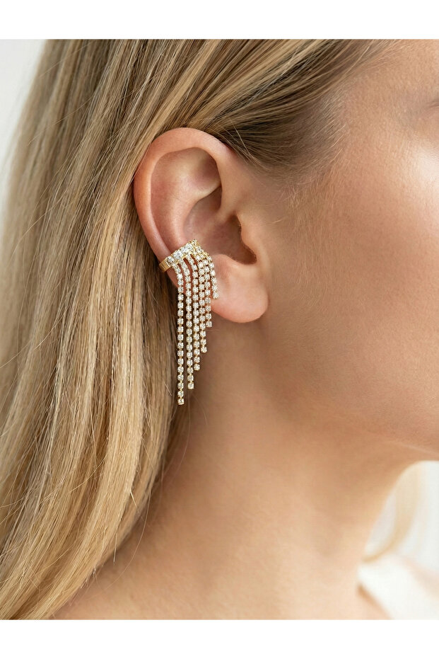 أقراط ضغط متدلية من حجر نوفييا - 2