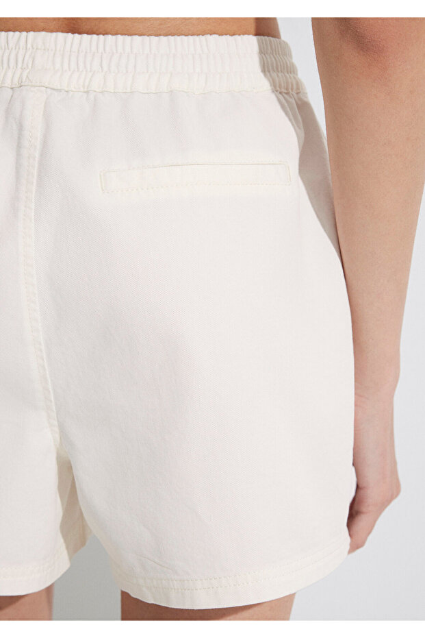 Ekru Basic Şort 1410189-80194 - 7