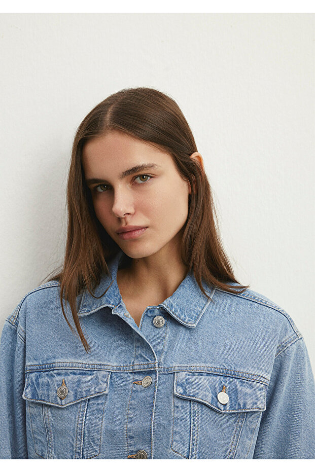 Brenda Blue Jean Jacket1110118-86443 - 5