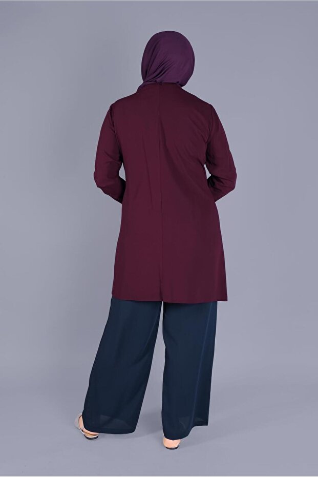 Round Neck Basic Tunic 40883 - 3