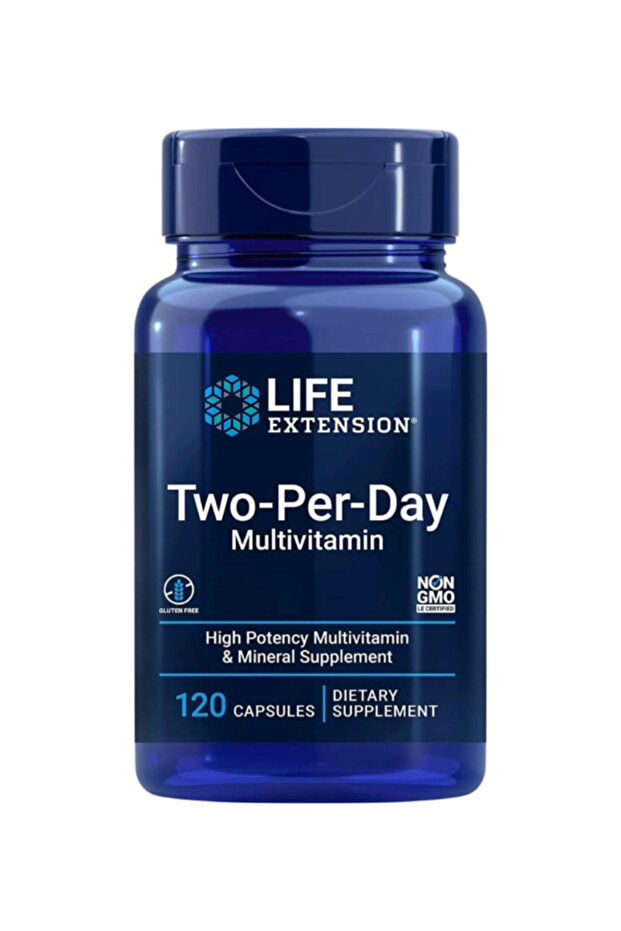 Life Extension Two-Per-Day Multivitamin, 120 capsules