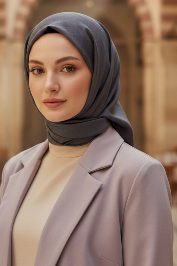 Women's Scarf Square 95X95 Stylish and Suitable for Daily Use Square Scarf