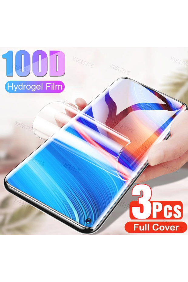 Hydrogel Film 3 Pieces Realme 11 Pro Plus 3Pcs Hydrogel Film For 11 10 9 Pro Plus 4G 5G Screen Prot