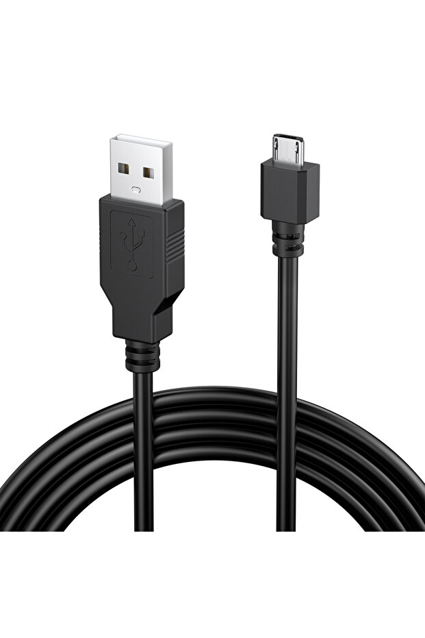 كابل شحن Micro USB بطول 1.8 متر، قطعة واحدة، لوحدة تحكم PS4/جهاز Kindle/الكاميرا/الهاتف الذكي، شاحن USB A للكمبيوتر