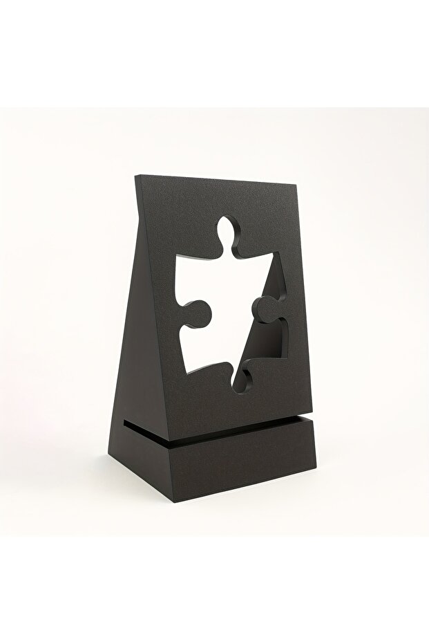 black 1pc Multifunctional Puzzle Display Stand - Durable Poster Holder, Ideal for All Puzzle Enthusi