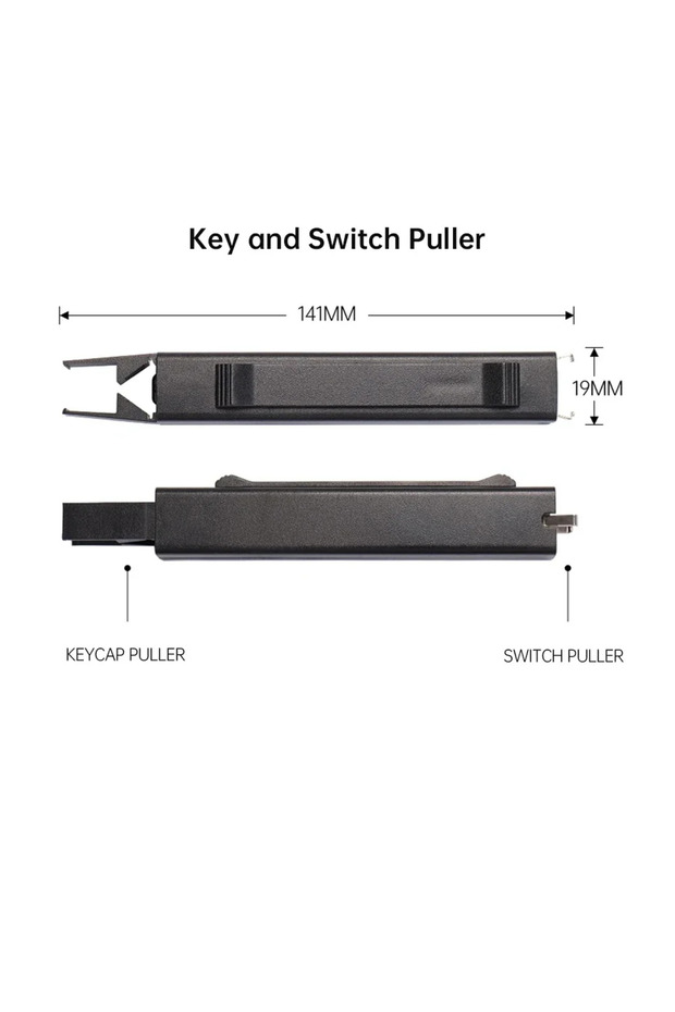 Key switch Puller 2 In 1 Switch Puller Keycap Puller Key Switch Keycap Puller for Mechanical Keyboar - 1