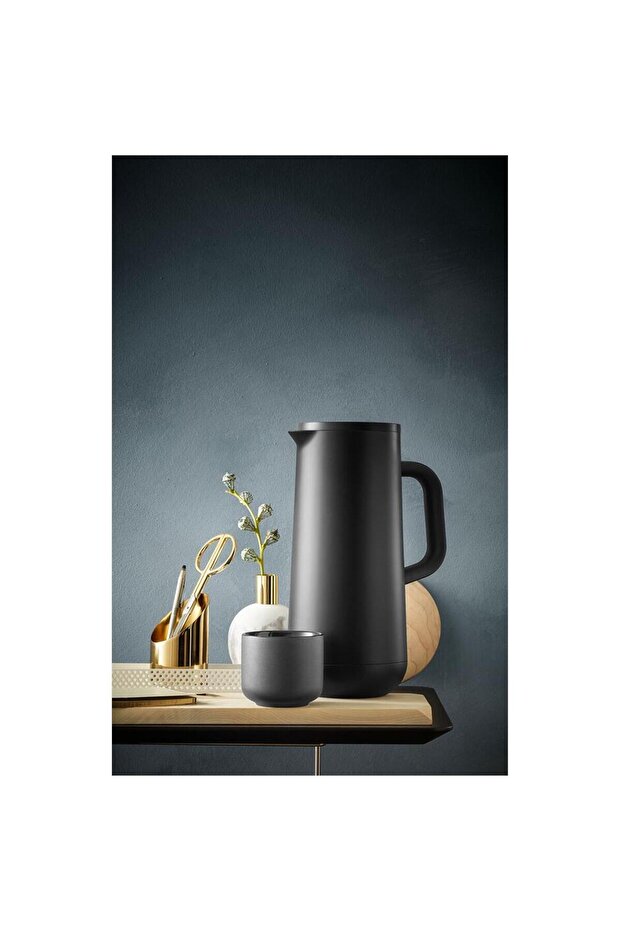 Termos de cafea negru 1L - 7