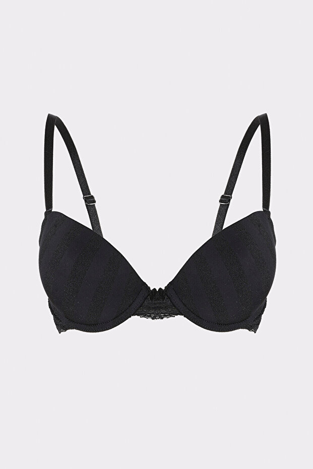 Black Selina Supported Bra