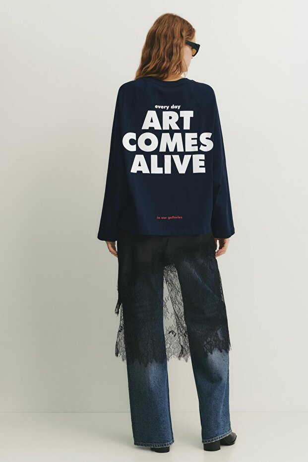 The Met mavi tişört - 2