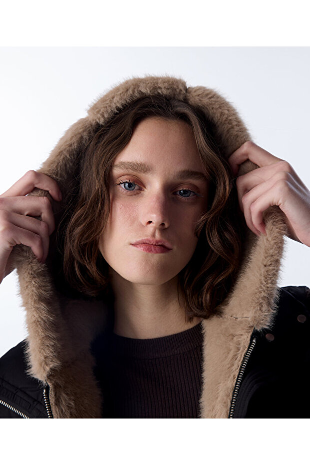 ÇİFT PARÇA GÖRÜNÜM PUFFER YELEK - 5