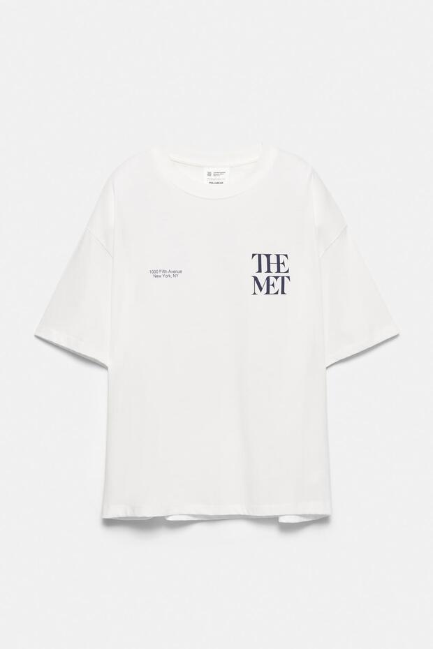 The Met beyaz t-shirt - 5