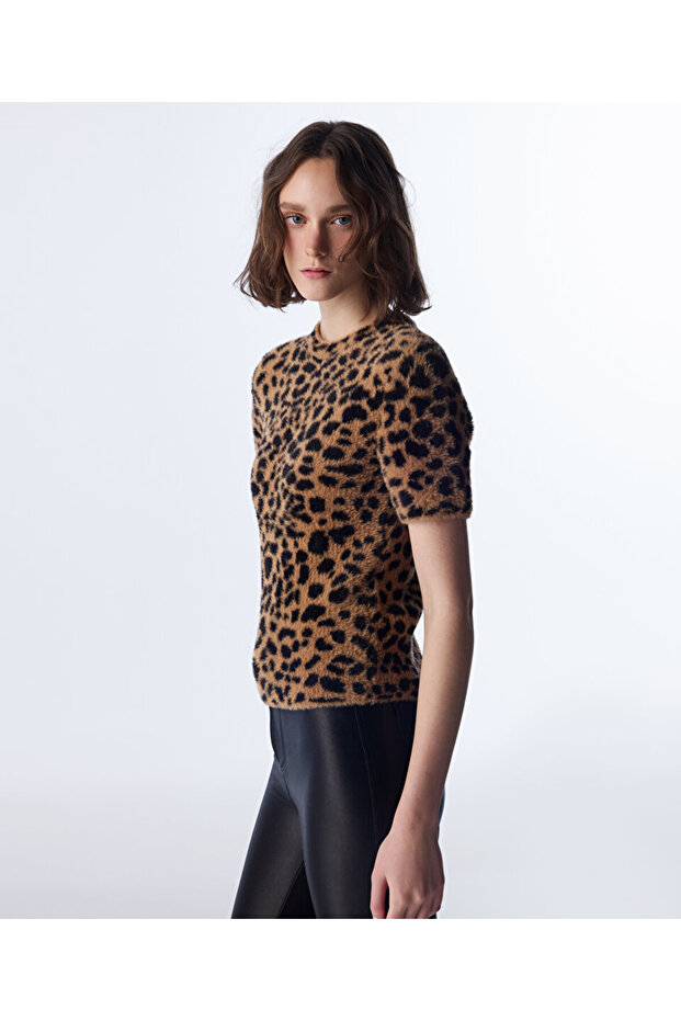 LEOPAR DESEN TRİKO - 5