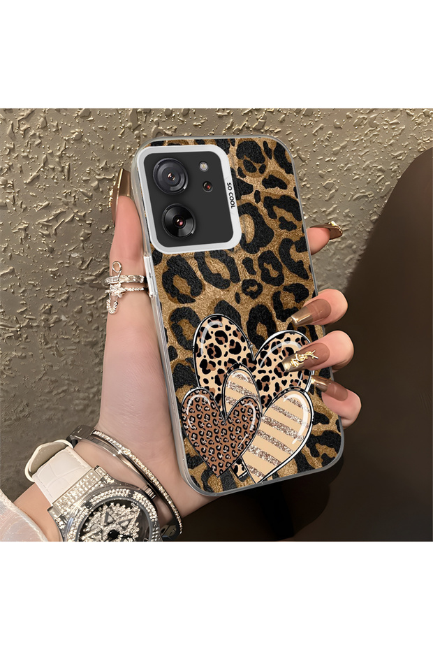 Xiaomi Mi 13T/Mi 13t Pro Compatible Case with Sparrow Pattern Heart Anti-Drop Phone Case