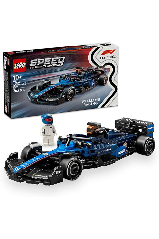 LEGO Speed Champions Williams Racing FW46 F1 Race Car Toy