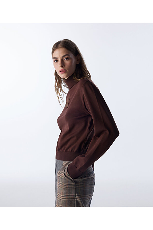 BALIKÇI YAKA PATCH'Lİ TRİKO - 5